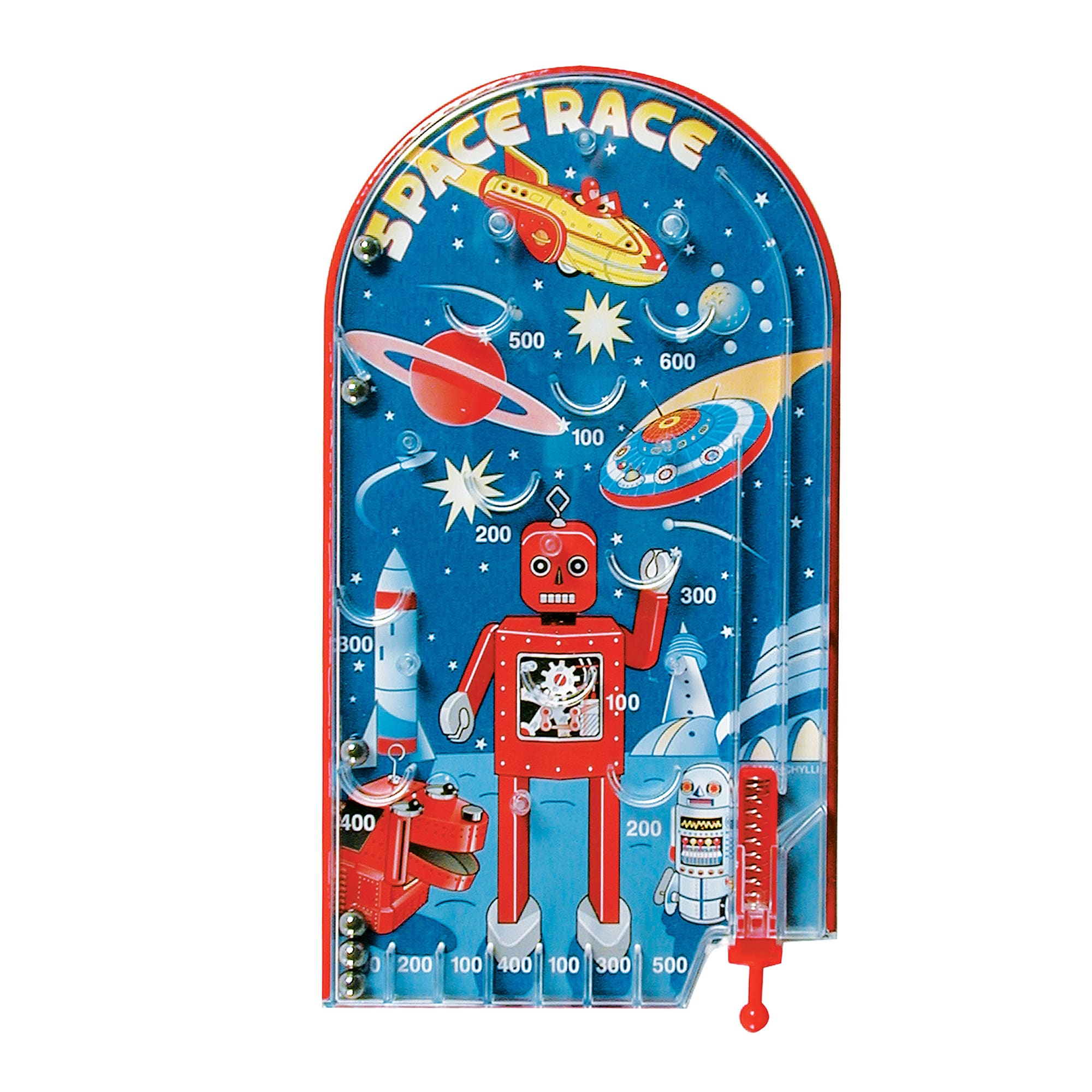 Space Race Pinball Game-Novelty-Schylling-Yellow Springs Toy Company