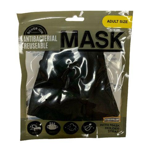 Silver Ion Antibacterial Mask with Holder Strap-Gear &amp; Apparel-Streamline-Yellow Springs Toy Company