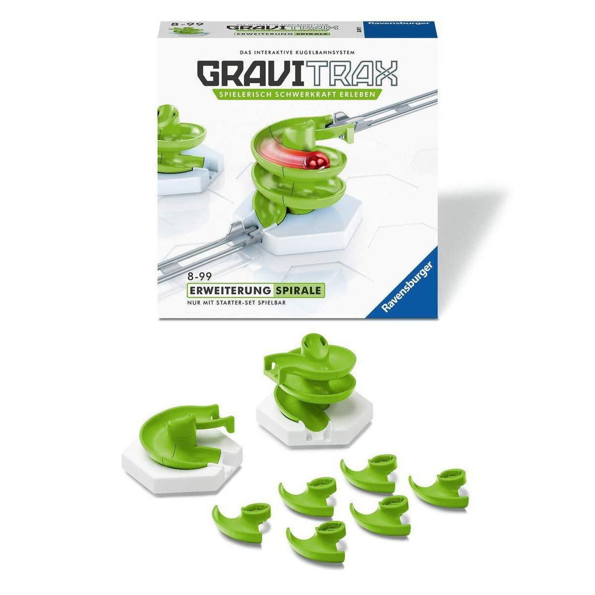 GraviTrax: Spirale (Expansion Set)-Building &amp; Construction-Ravensburger-Brio-Yellow Springs Toy Company