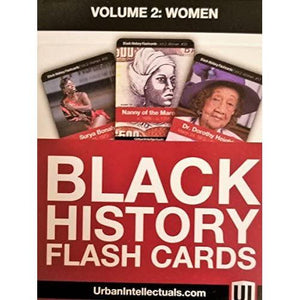 Black History Flashcards Volume 2 - Women-Stationery-Urban Intellectuals-Yellow Springs Toy Company