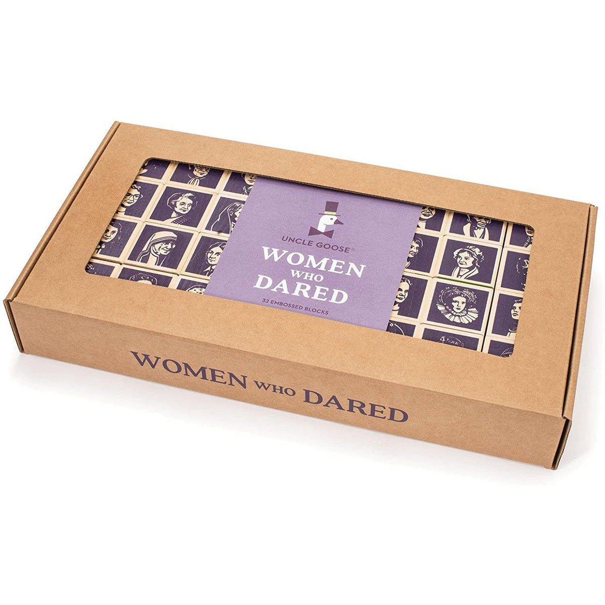 Women Who Dared Blocks-Building &amp; Construction-Uncle Goose-Yellow Springs Toy Company