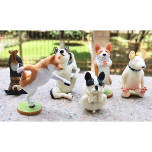 Japanese Play Figure - Yoga Dog-Pretend Play-BCMini-Yellow Springs Toy Company