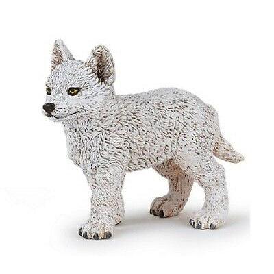 Papo - Young Polar Wolf-Pretend Play-Papo | Hotaling-Yellow Springs Toy Company