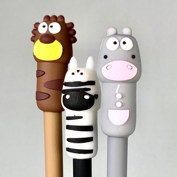 Gel Pen - Zoo Animals-Stationery-BCMini-Yellow Springs Toy Company